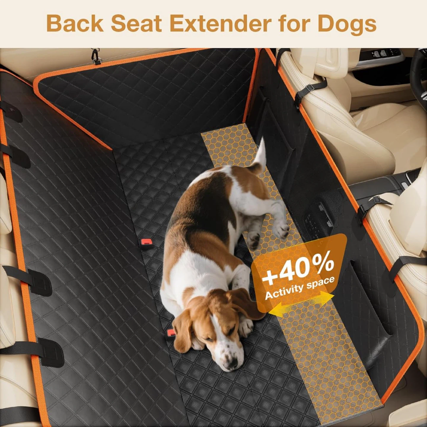 Pecute Dog Car Seat Cover For Back Seat - BNIB - photo 3
