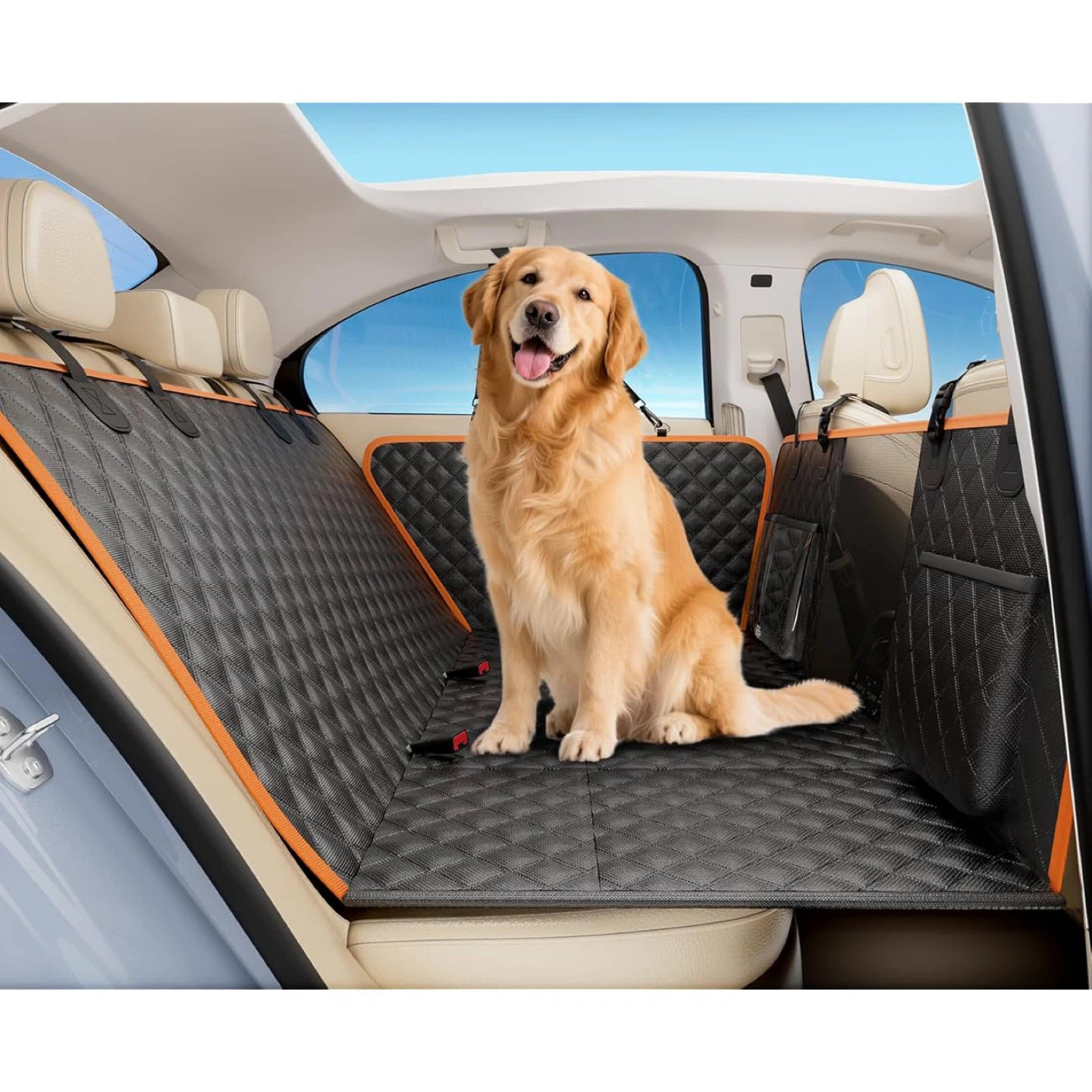 Pecute Dog Car Seat Cover For Back Seat - BNIB