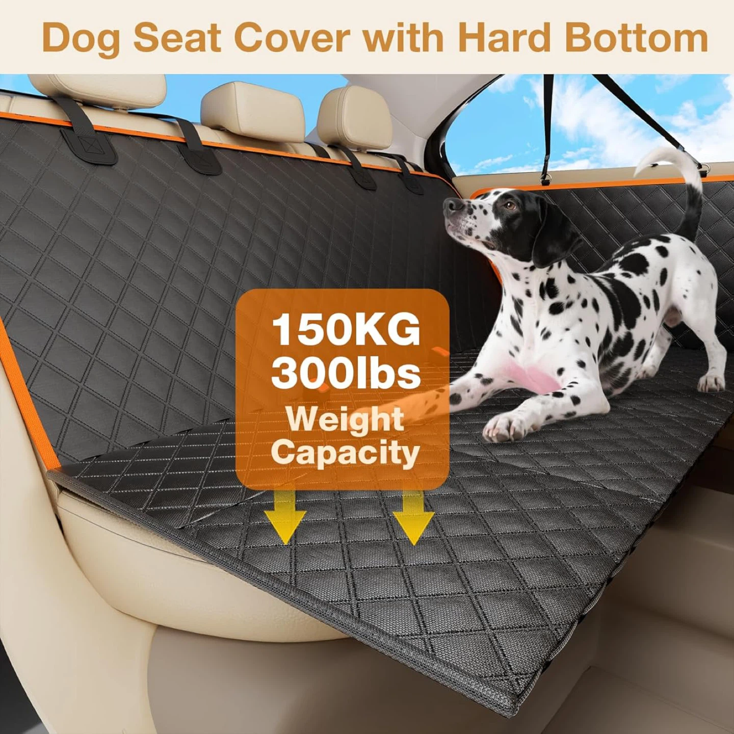 Pecute Dog Car Seat Cover For Back Seat - BNIB - photo 4