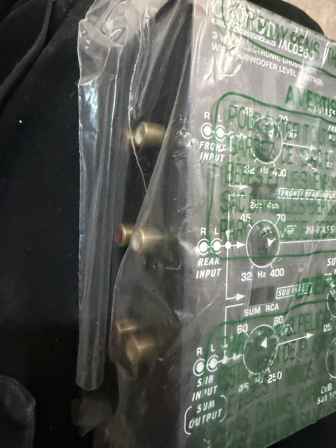 Clarion MCD360 3-Way Electronic Crossover - photo 4