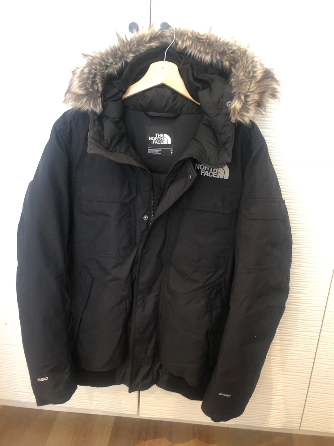 The North Face Men's Black Winter Parka Jacket Size S - photo 2