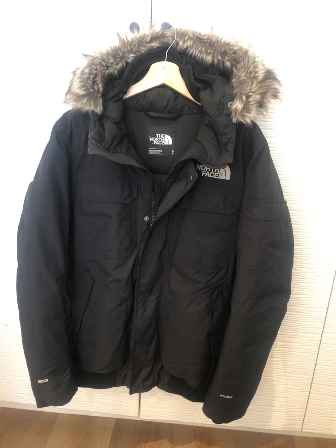 The North Face Men's Black Winter Parka Jacket Size S - photo 2