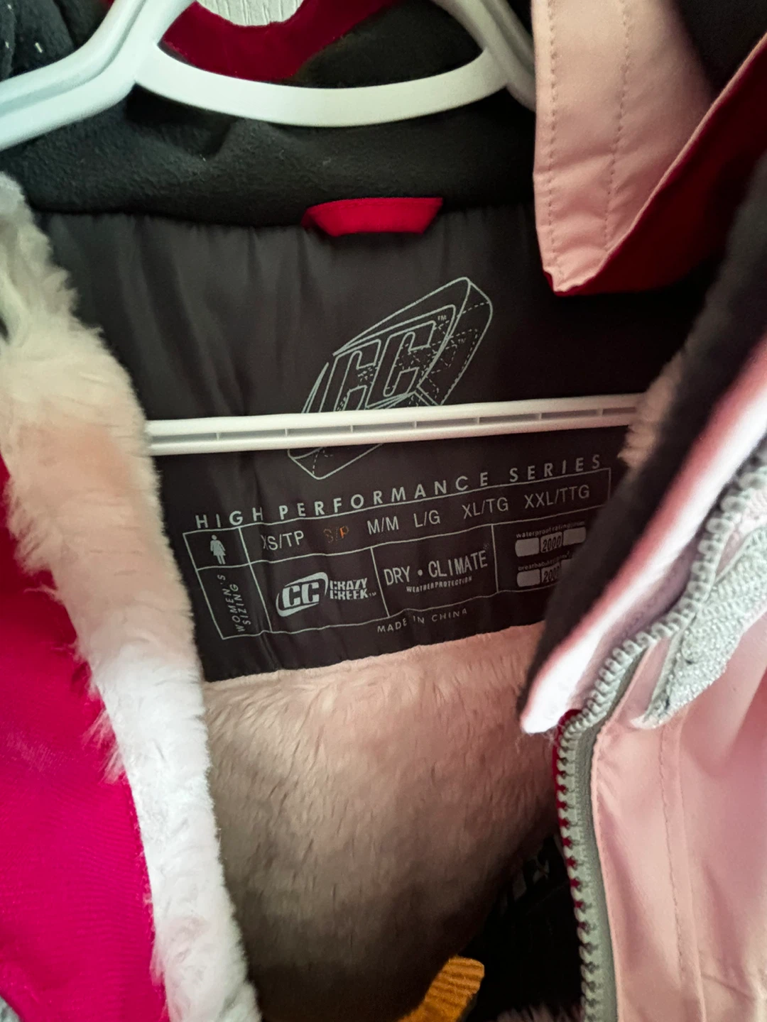 Crazy Creek Snowboarding Jacket - Pink - Small - photo 3