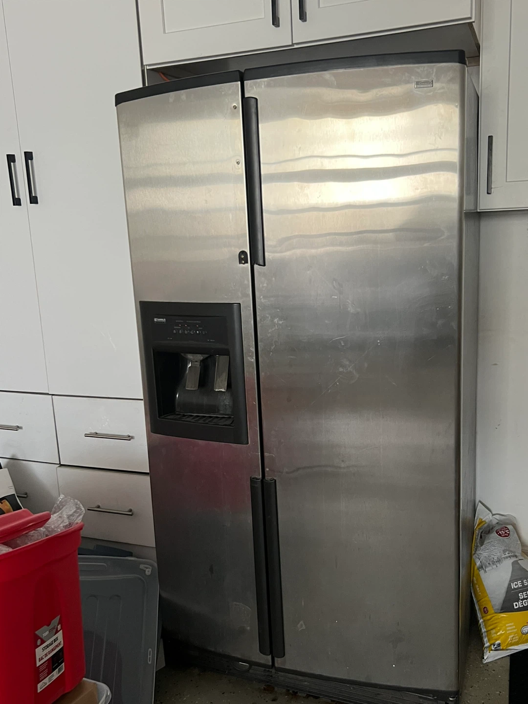 Kenmore Elite Stainless Steel Side-by-Side Refrigerator