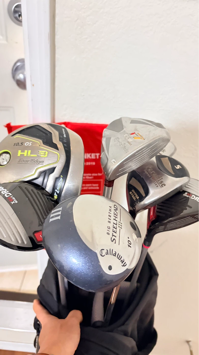 TaylorMade, Callaway, & Tour Edge Golf Clubs