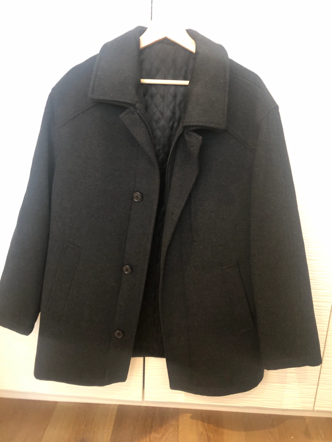 Alfani Men's Charcoal Wool Blend Jacket - photo 2