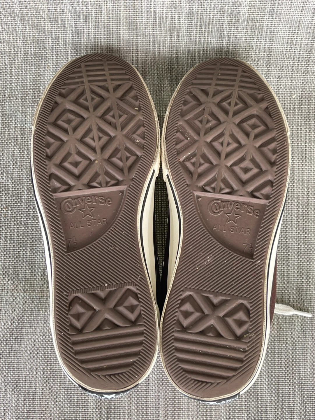 Converse Brown Canvas Shoes Size US 7.5 Men's - photo 5