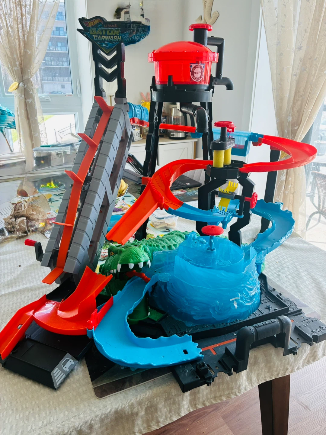 Hot Wheels Gator Car Wash Playset - photo 3