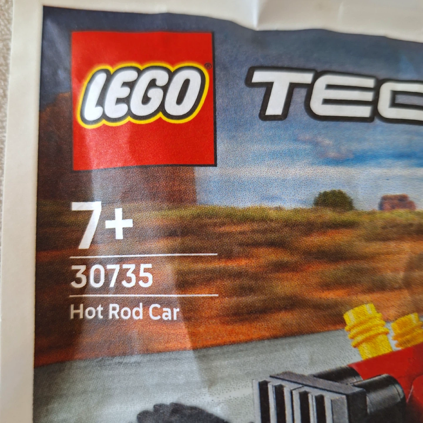 LEGO Technic Hot Rod Car Building Toy (83 pcs) - photo 2