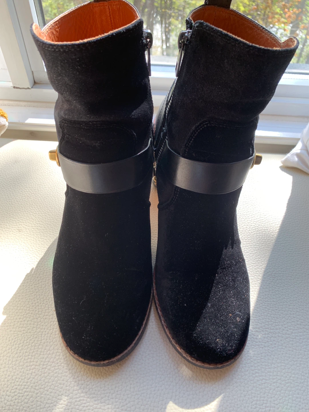 Coach Black Suede & Leather Boots - Women's Size 8 US - photo 5