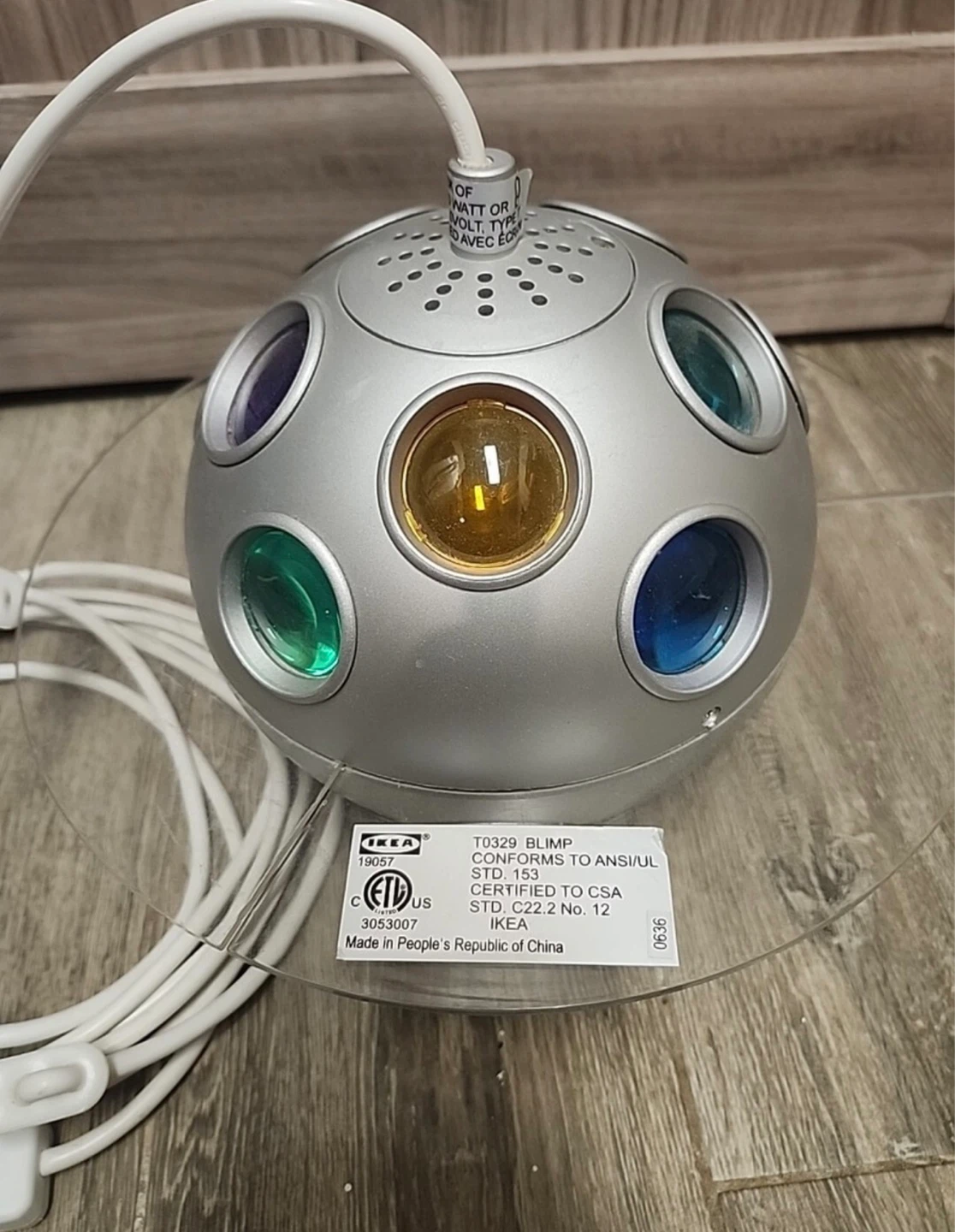 IKEA T0329 BLIMP Pendant Lamp
