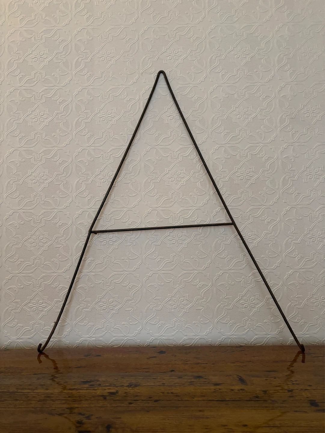 Antique Copper Plate and Hanger - photo 4