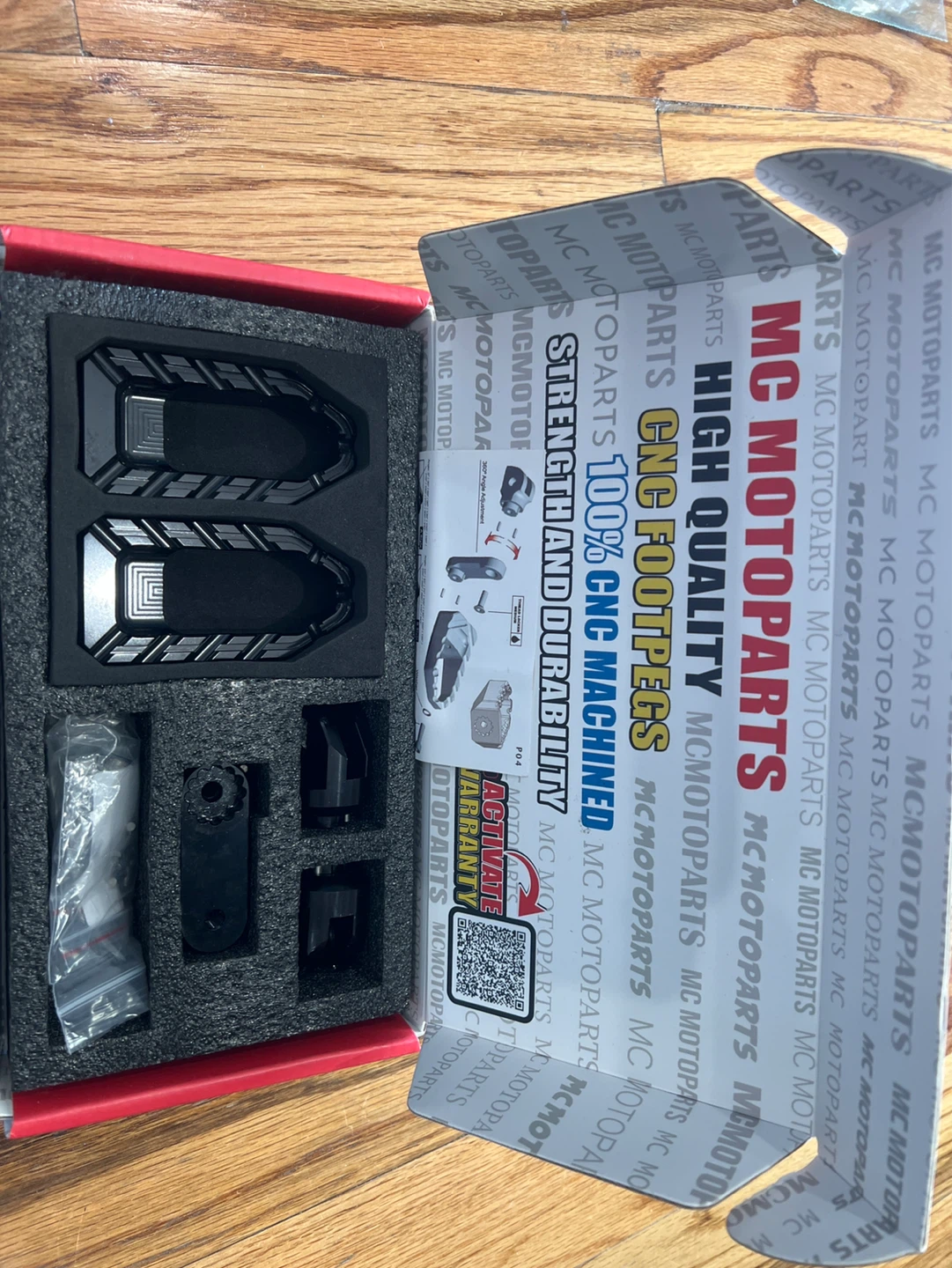 MC Motoparts CNC Footpegs - photo 2