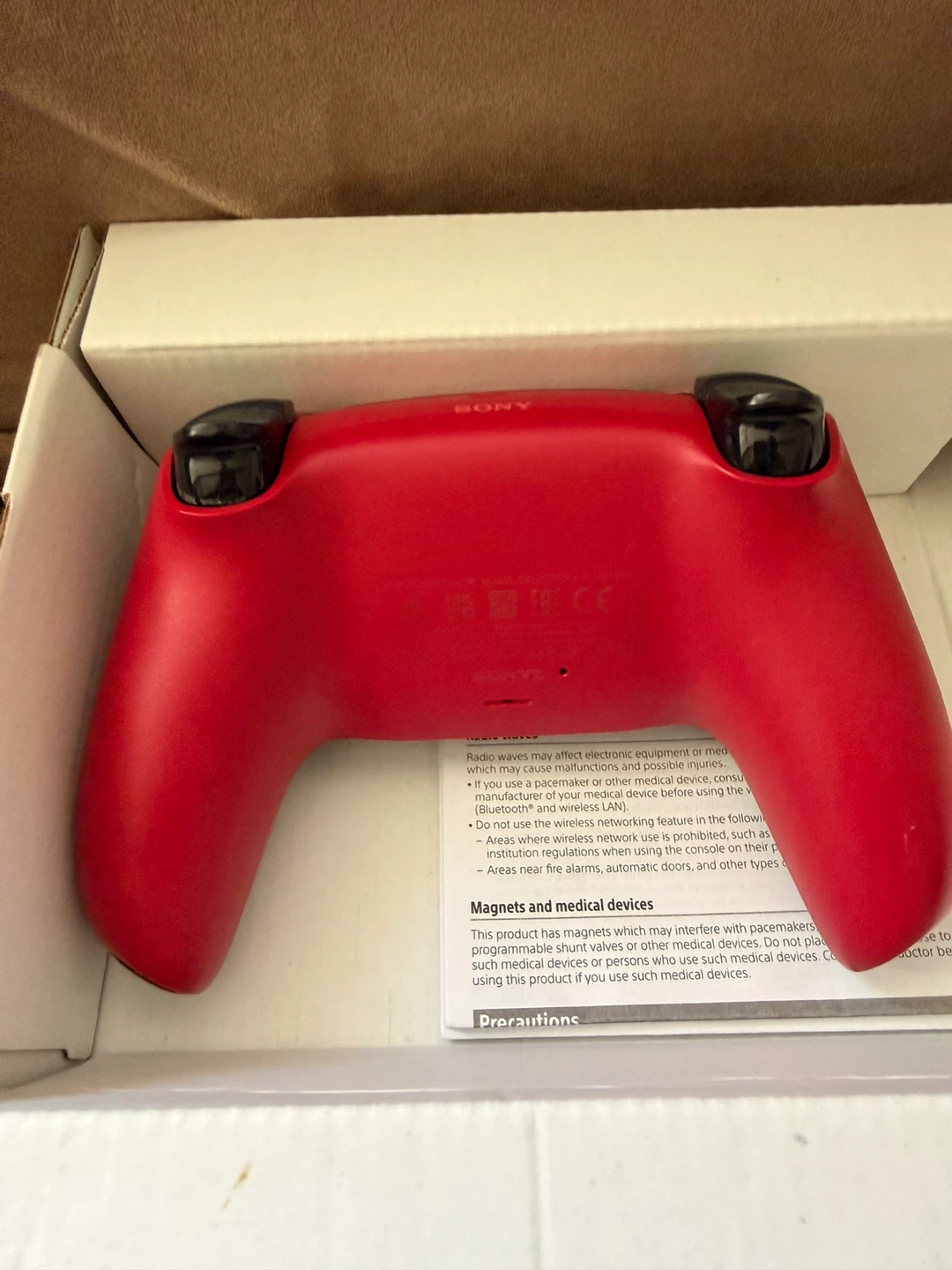 Sony DualSense Wireless Controller – Red (Open Box) - photo 4