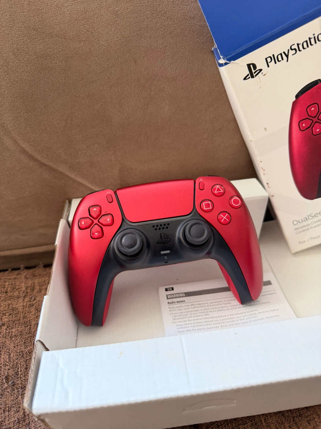 Sony DualSense Wireless Controller – Red (Open Box) - photo 3