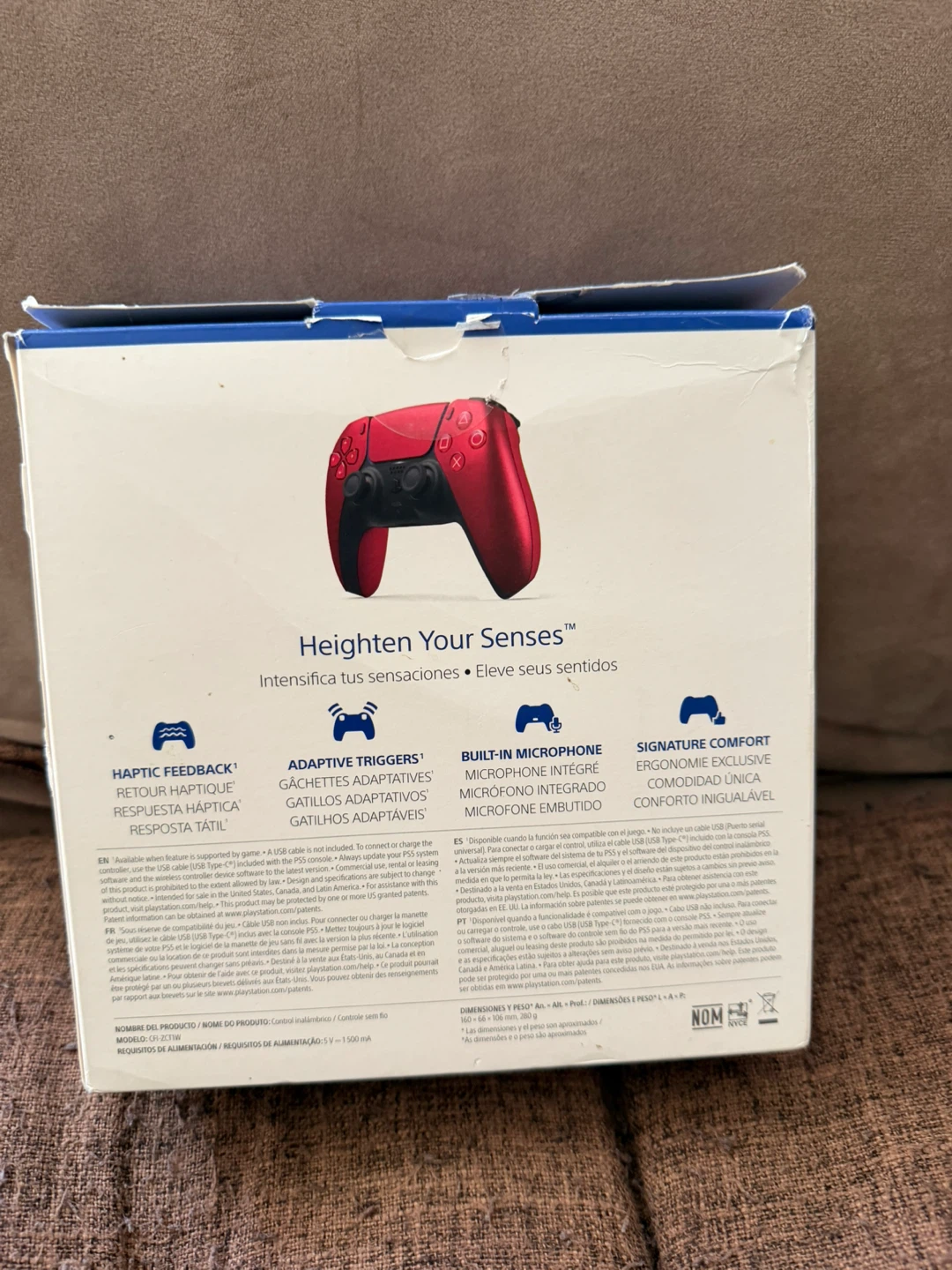 Sony DualSense Wireless Controller – Red (Open Box) - photo 2
