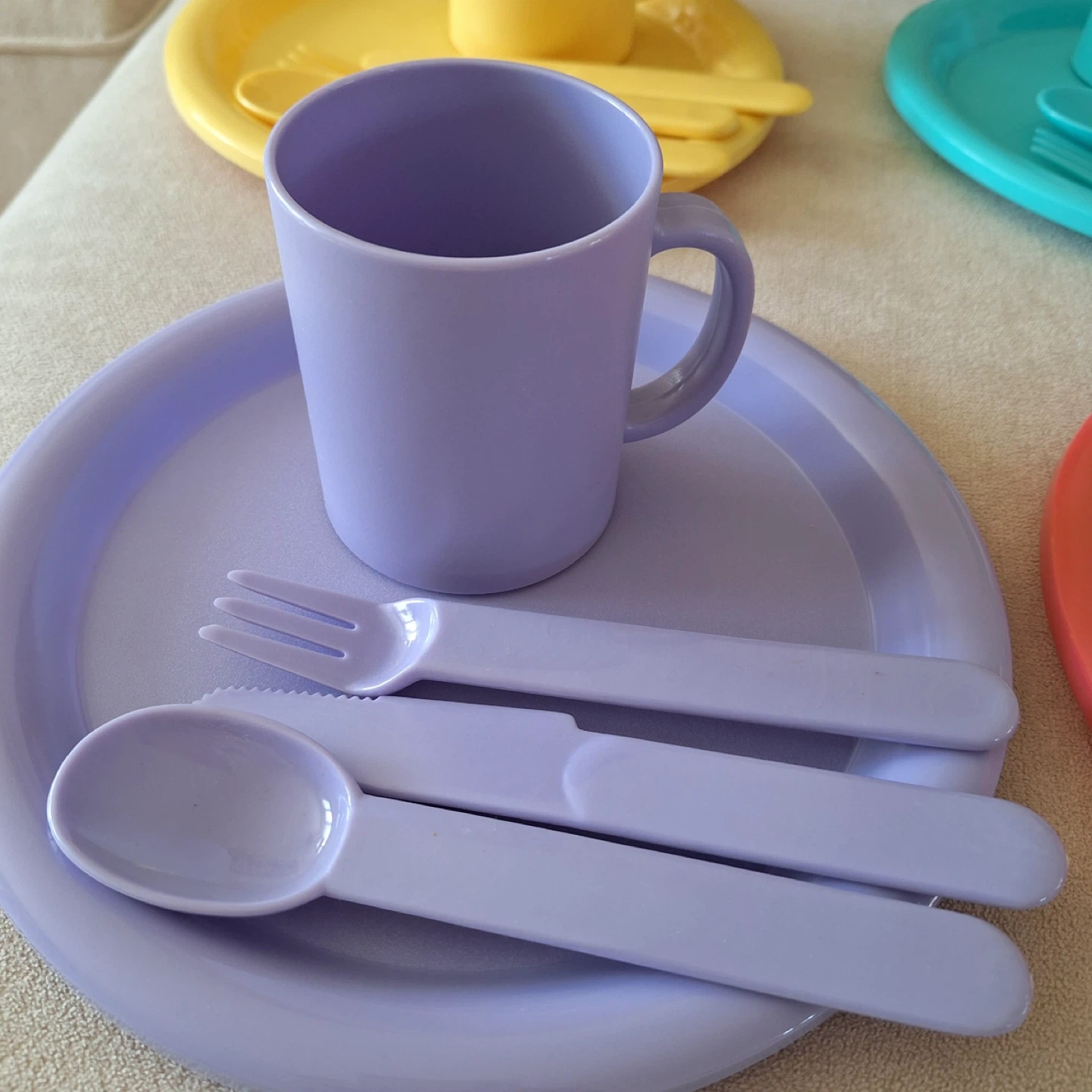 Plastic Picnic Play Set with Basket - photo 4
