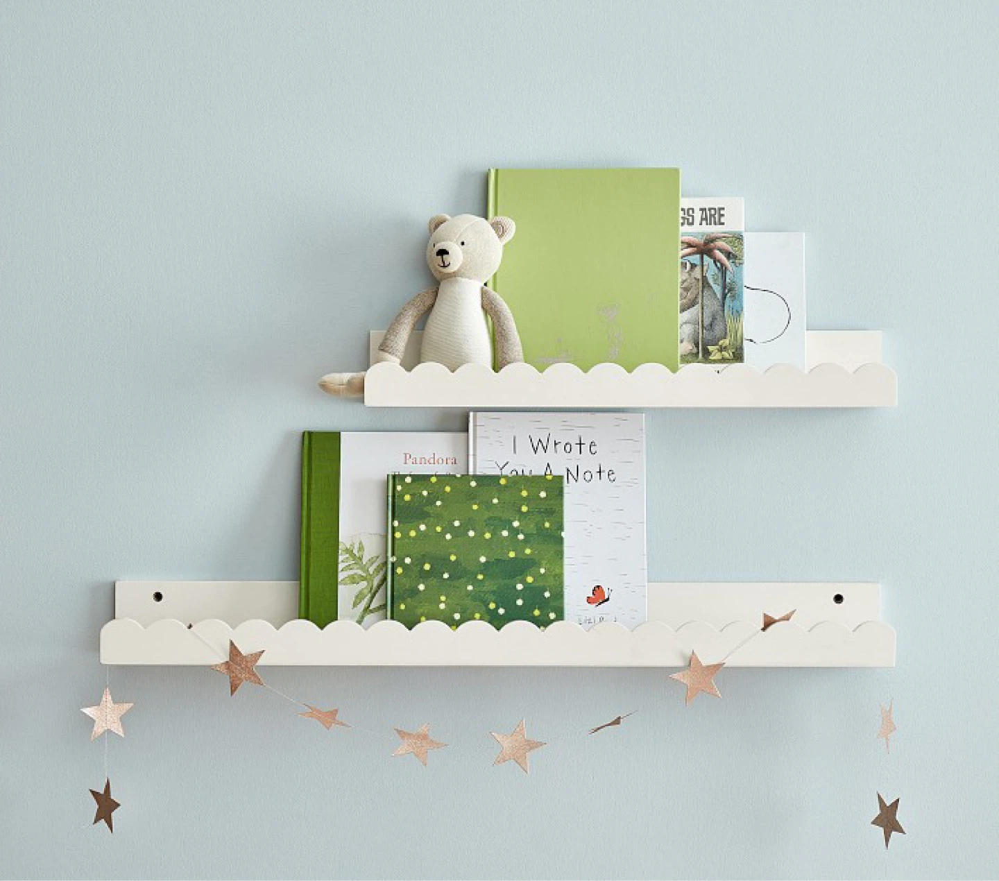 2FT - Penny Scalloped Shelving