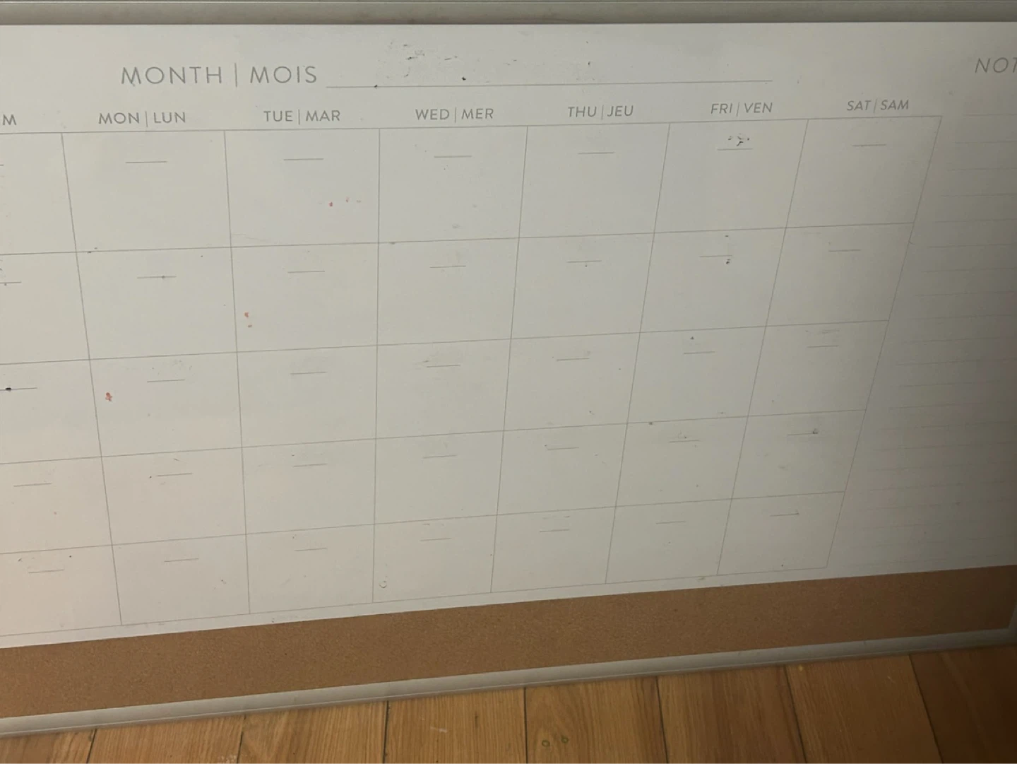 Whiteboard Monthly Calendar - photo 2