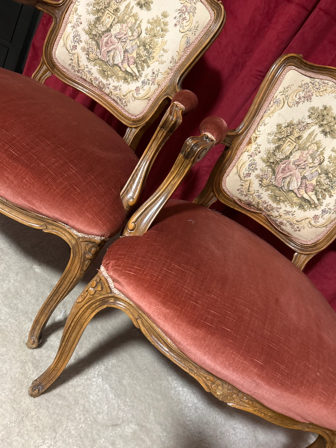 Pair of Vintage Accent Chairs - photo 4