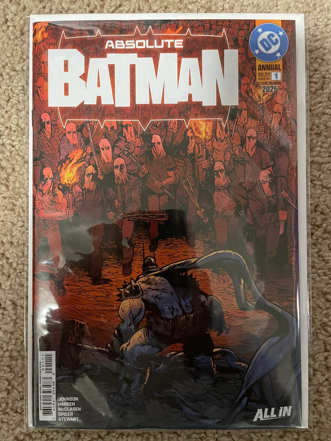 Absolute Batman Comic Lot First Prints - photo 5