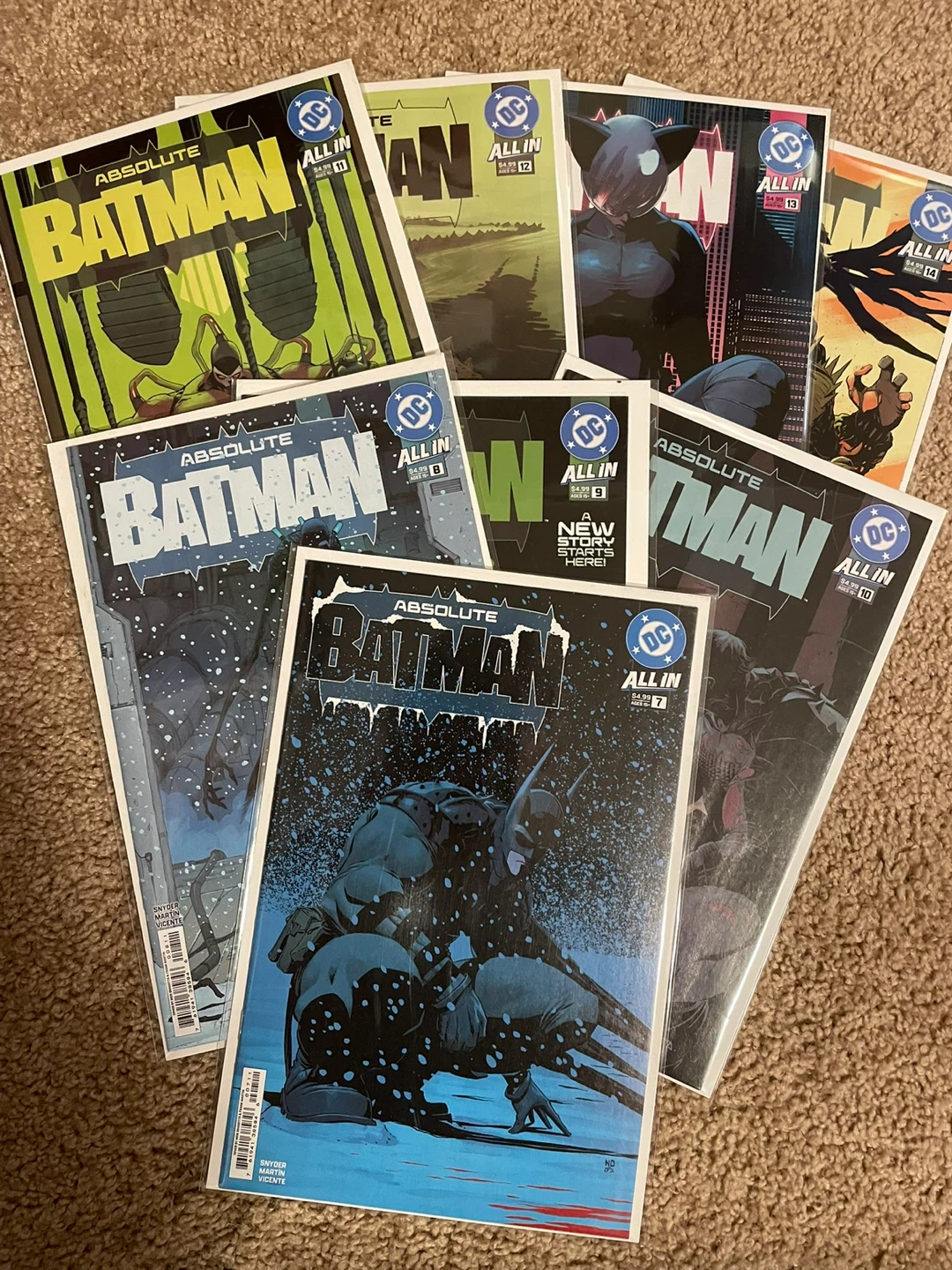 Absolute Batman Comic Lot First Prints - photo 2