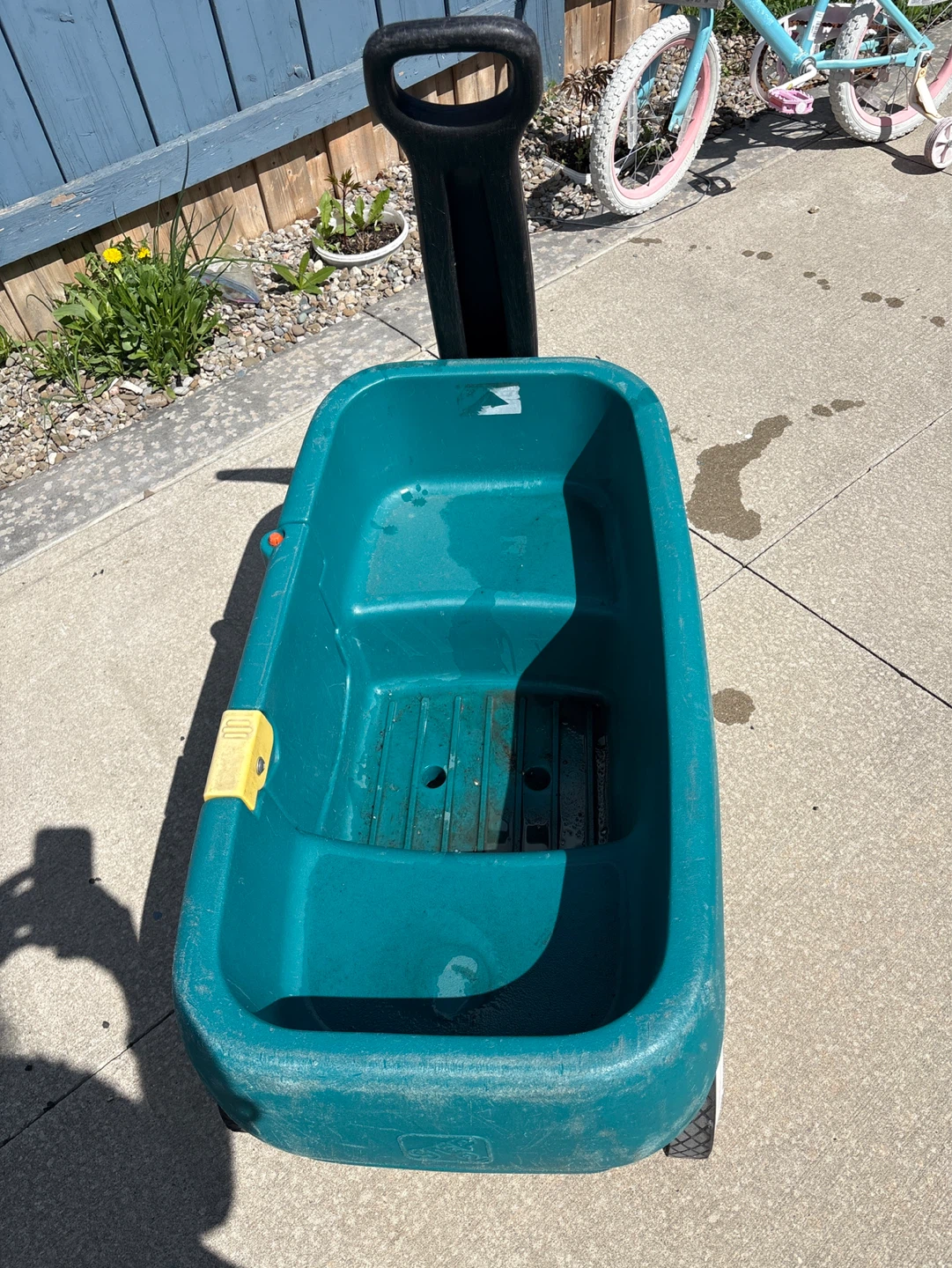 Teal Plastic Wagon - photo 2