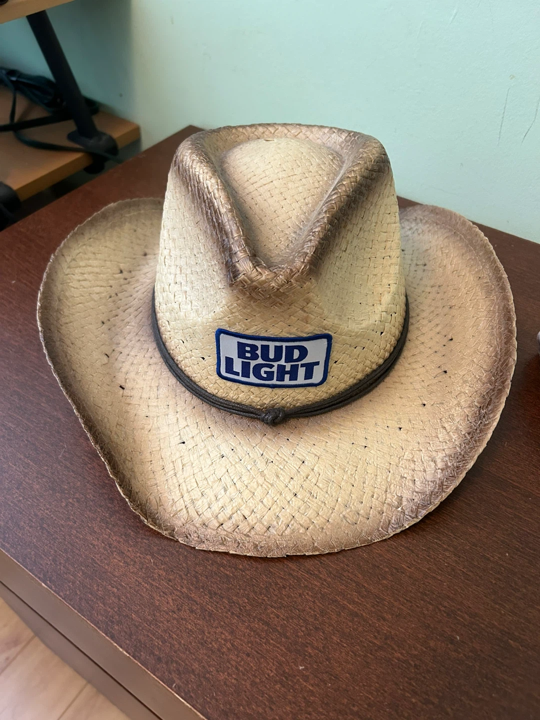 Bud Light Straw Cowboy Hat