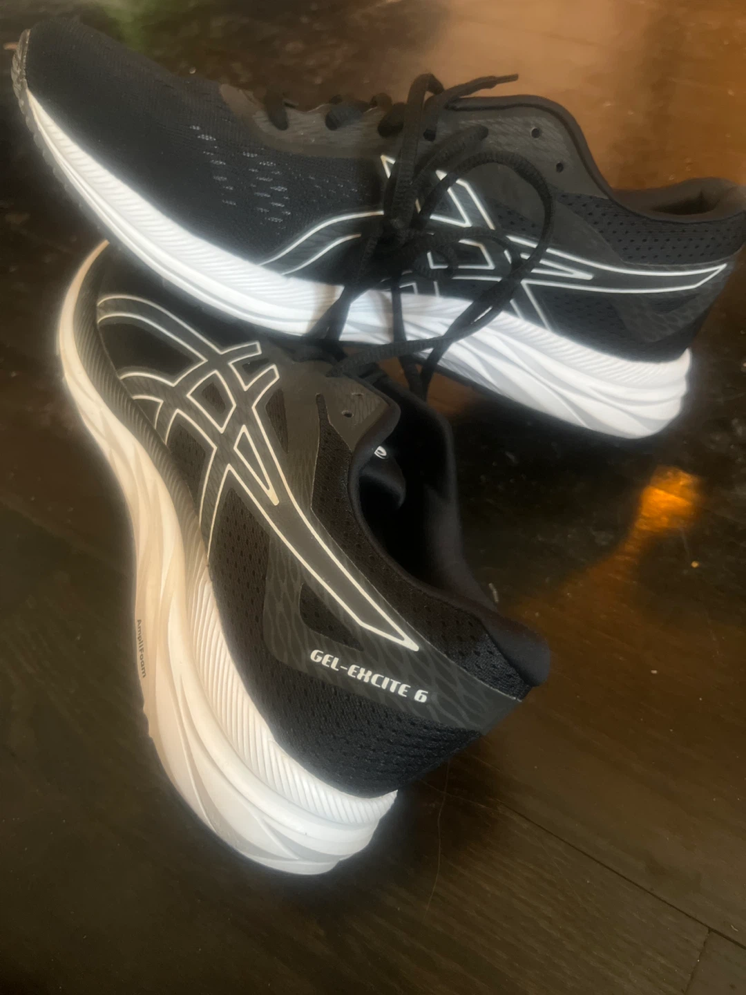 ASICS GEL-Excite 6 Running Shoes - Black/White