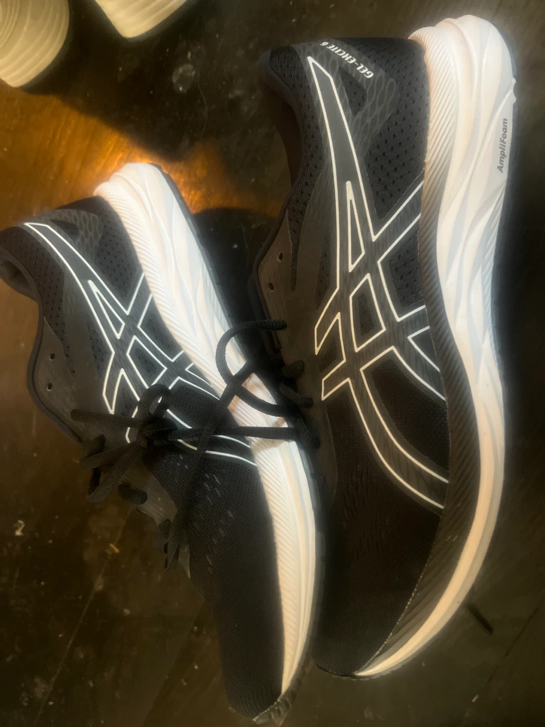 ASICS GEL-Excite 6 Running Shoes - Black/White - photo 4
