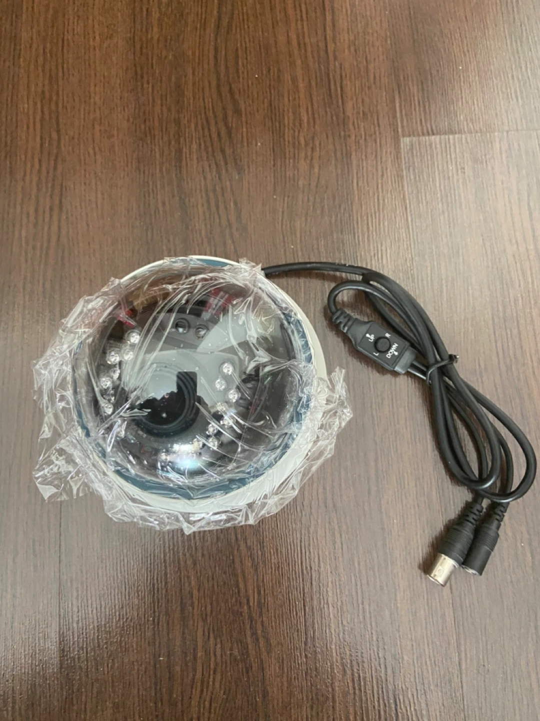 Plastic Dome Video Security Color Ir Camera Cctv 2.8-12mm