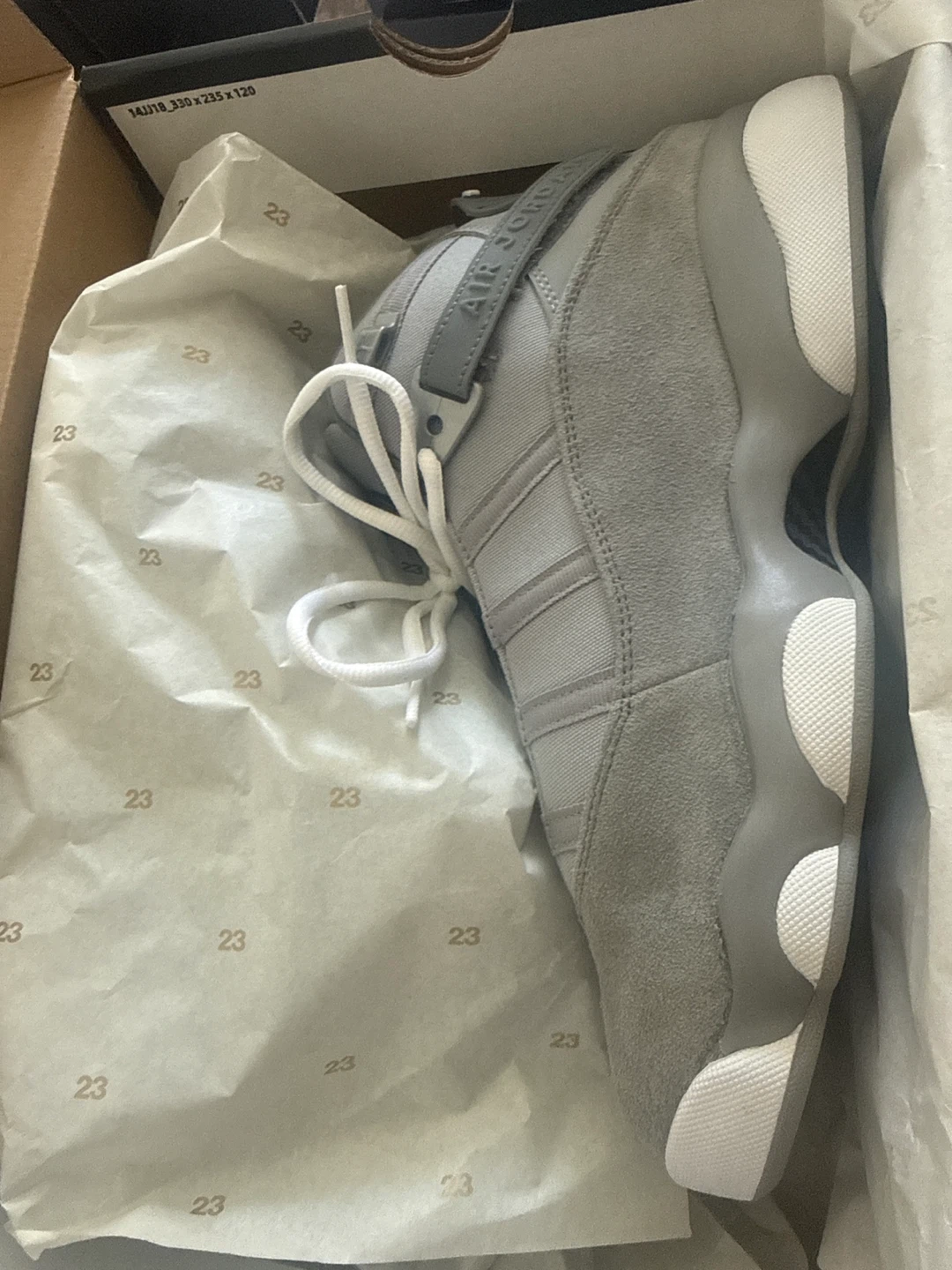 Jordan 6 Rings Matte Silver/White-Cool Grey
