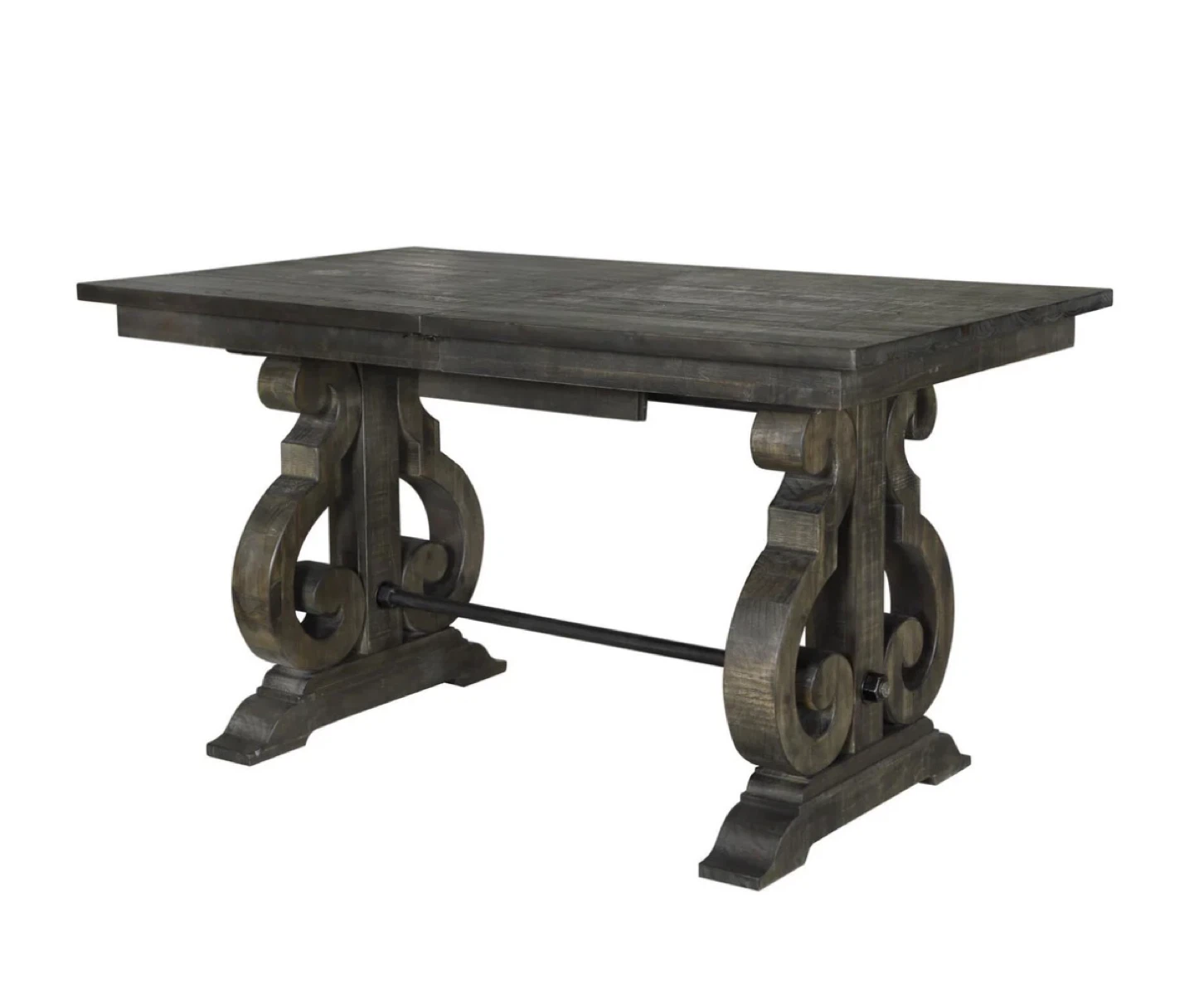 Rustic trestle Dining Table or kitchen island - photo 2