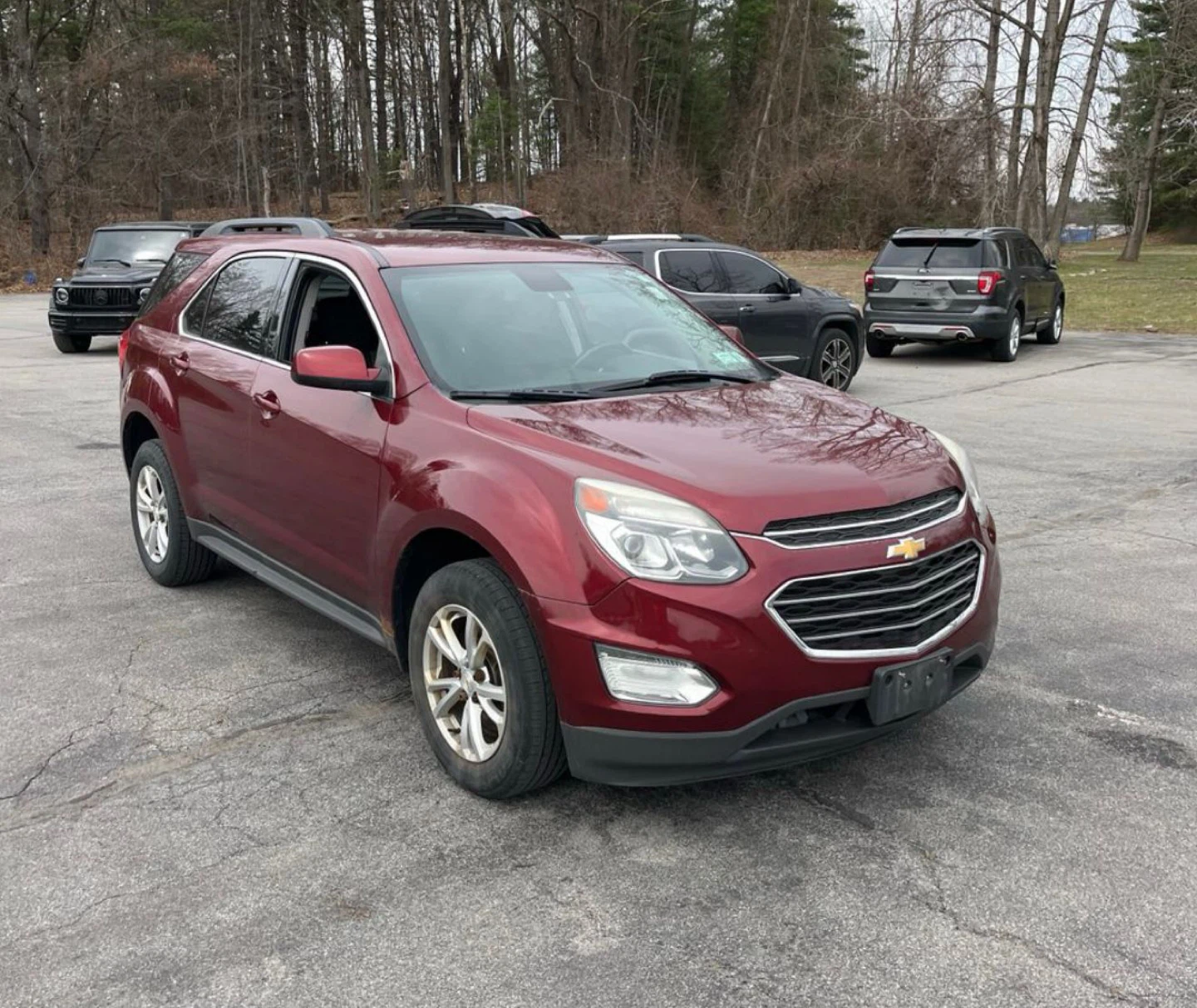 2017 Chevrolet Equinox LT Burgundy SUV - photo 4