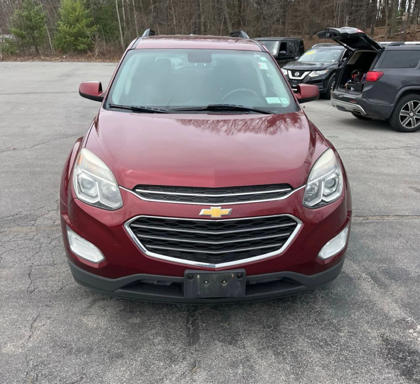 2017 Chevrolet Equinox LT Burgundy SUV - photo 2