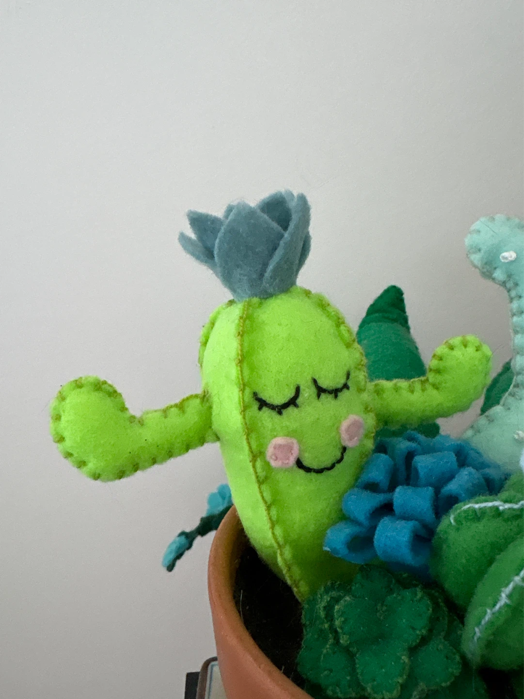 Felt Cactus Plant Decor - photo 2