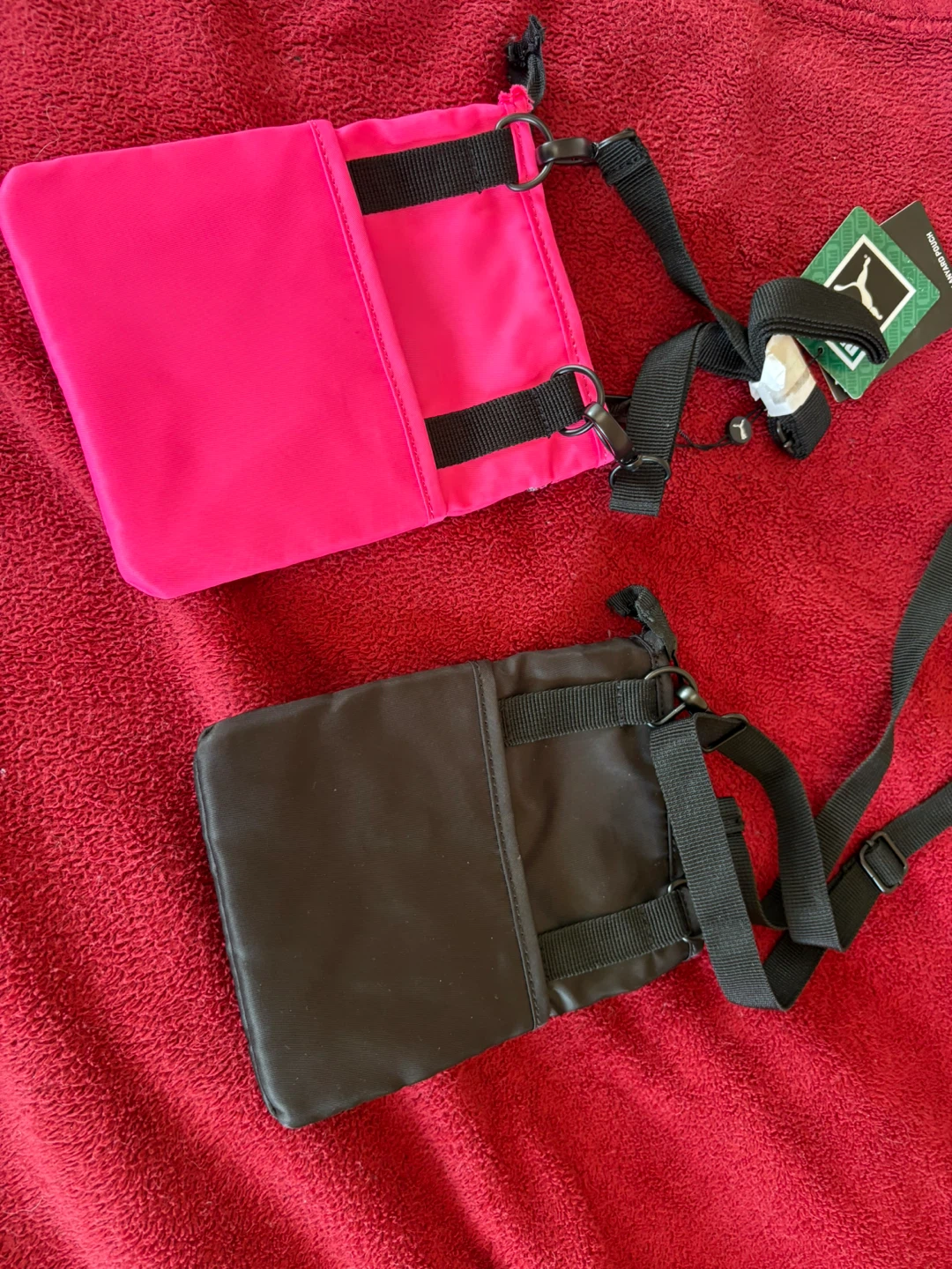 Lot de 2 pochettes Puma - Rose et Noir - photo 4