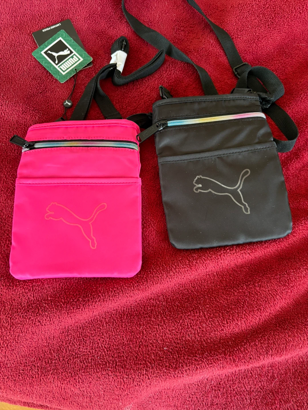 Lot de 2 pochettes Puma - Rose et Noir - photo 3