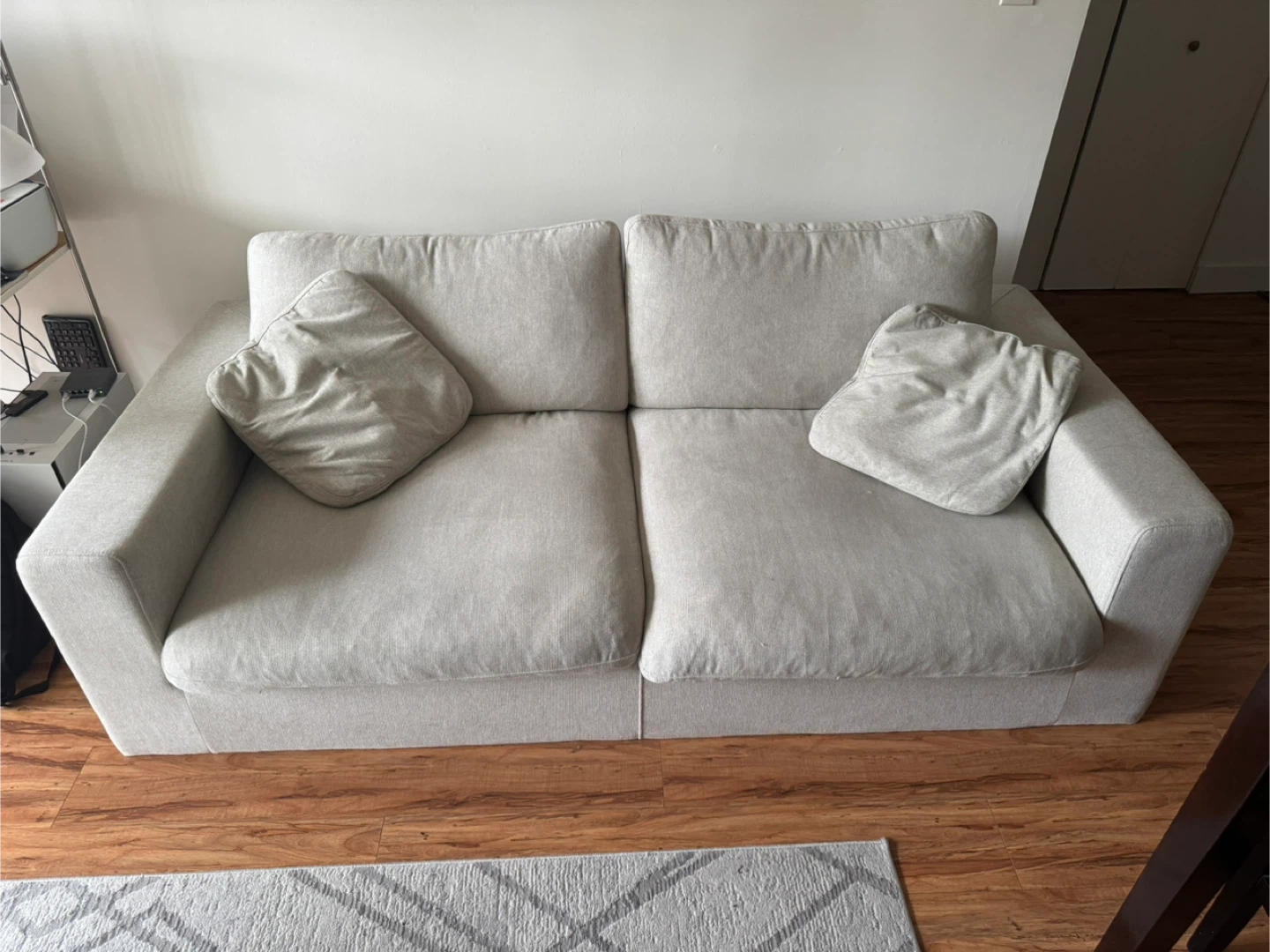 Structube SOFT contemporary 3-seater