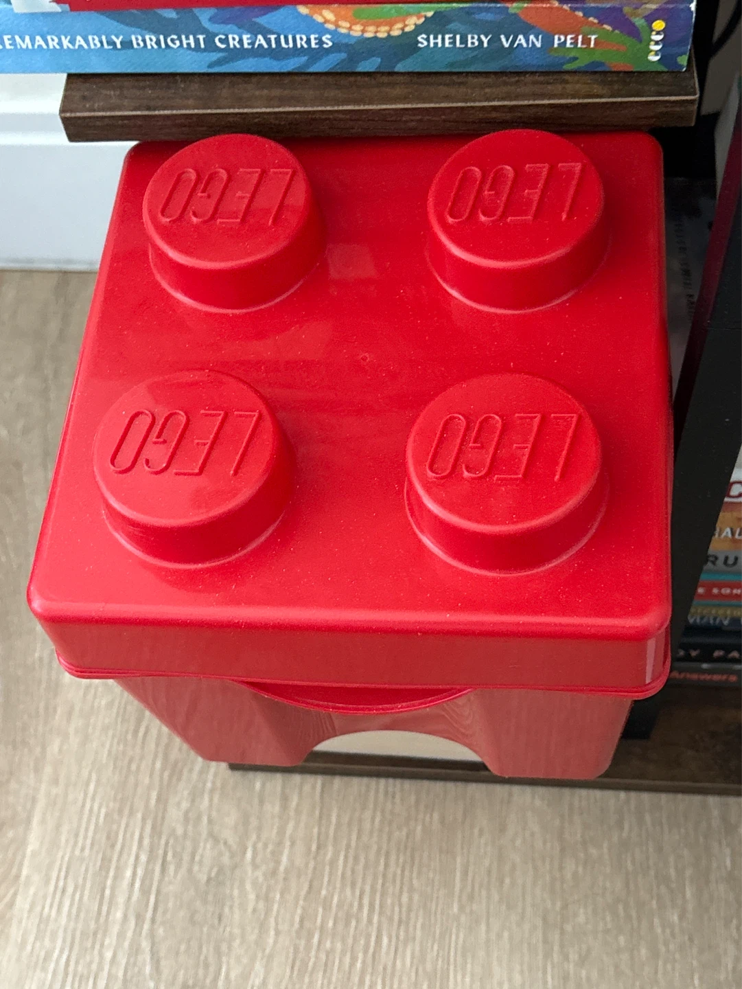 LEGO Storage Brick Organizer Box - Red