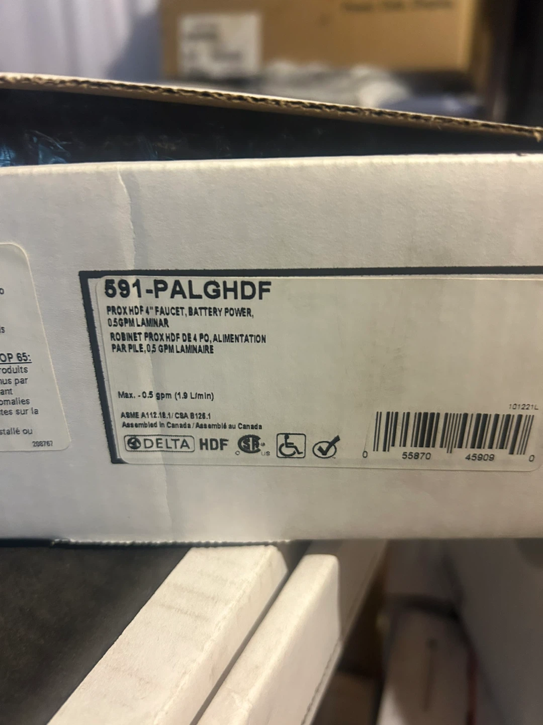 Delta HDF 591-PALGHDF Commercial Faucet