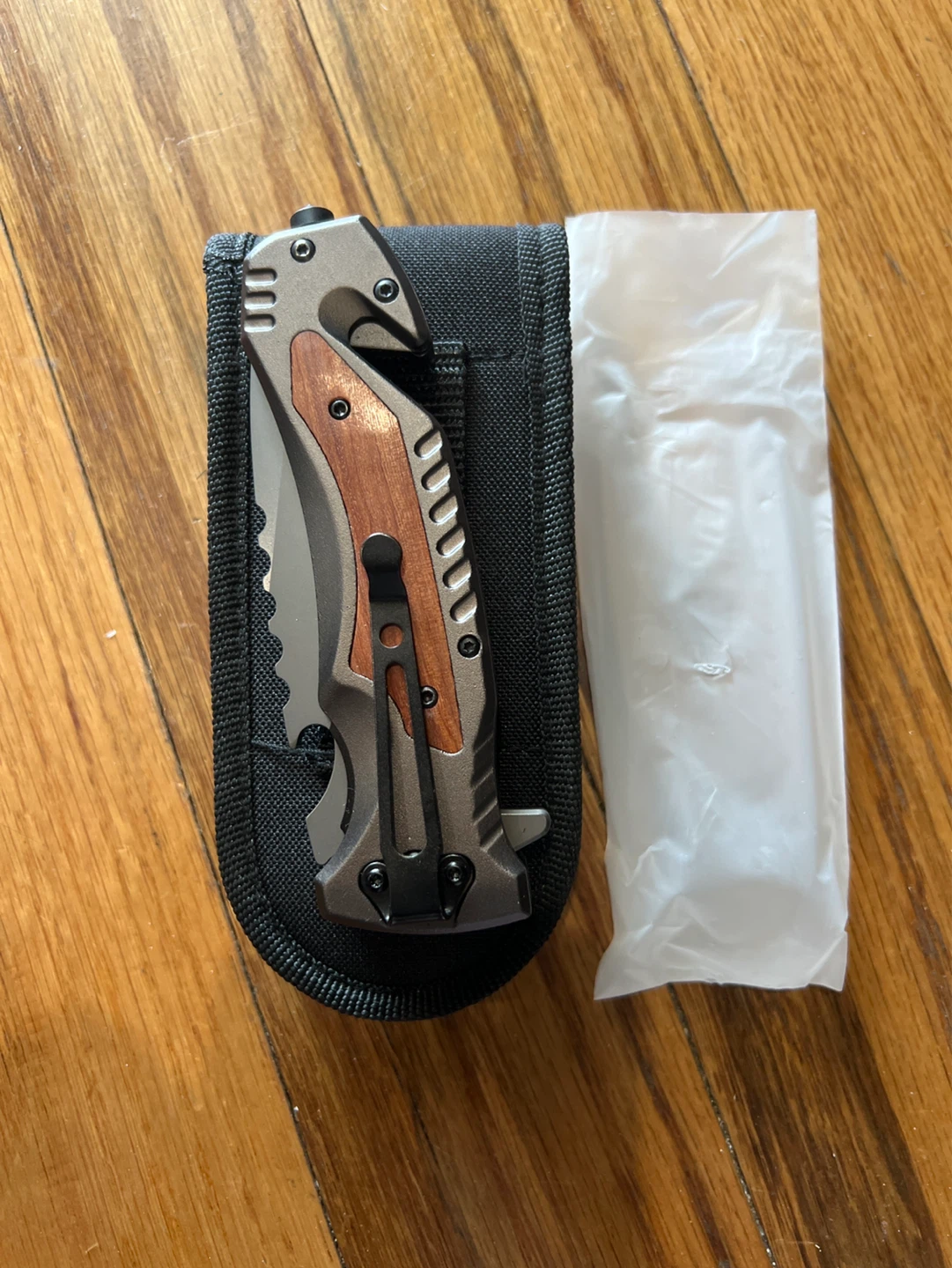 NEDFOSS Folding Pocket Knife with Sheath - photo 3