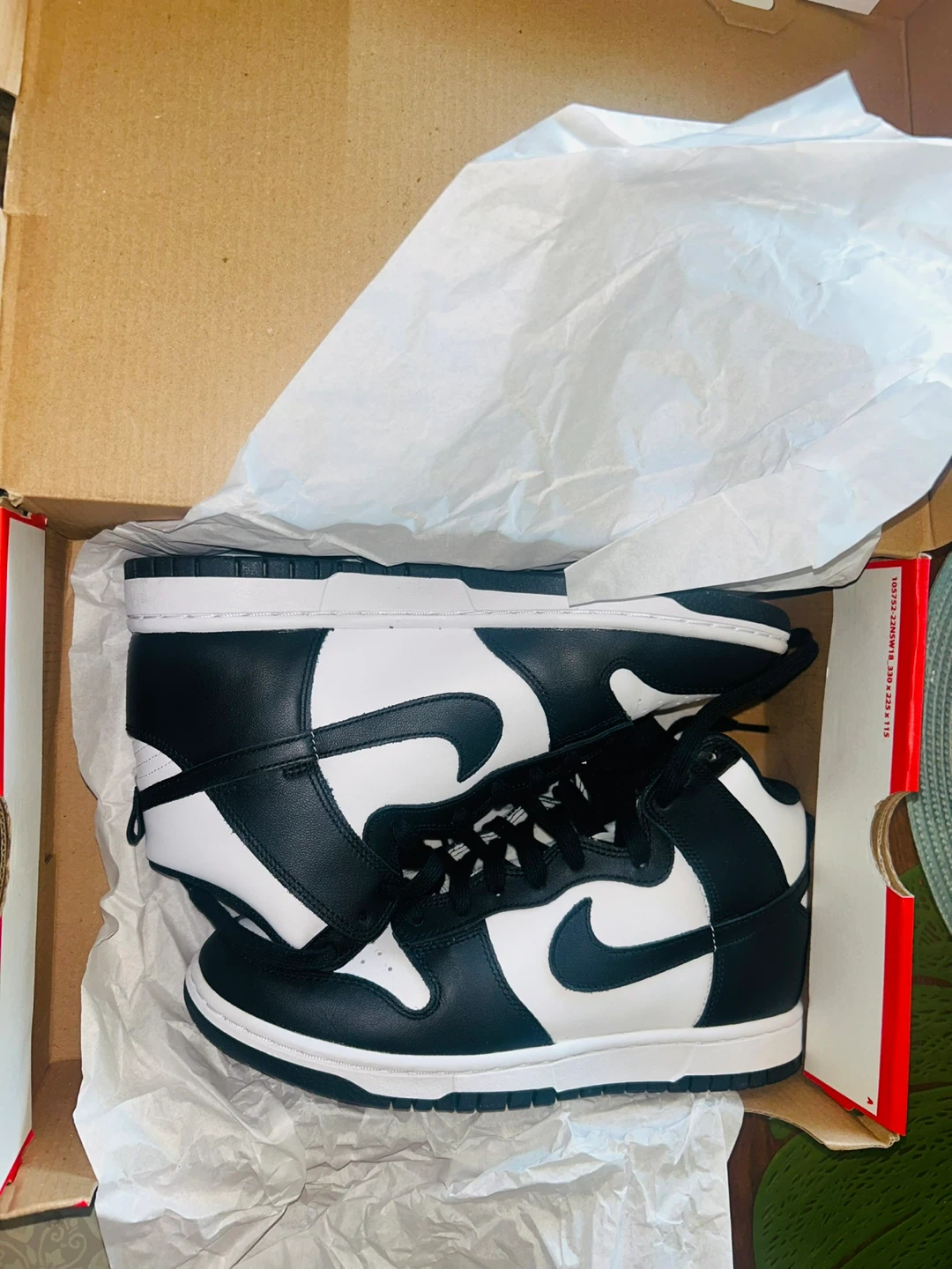 Nike Dunk High 'Panda' Sneakers - photo 3