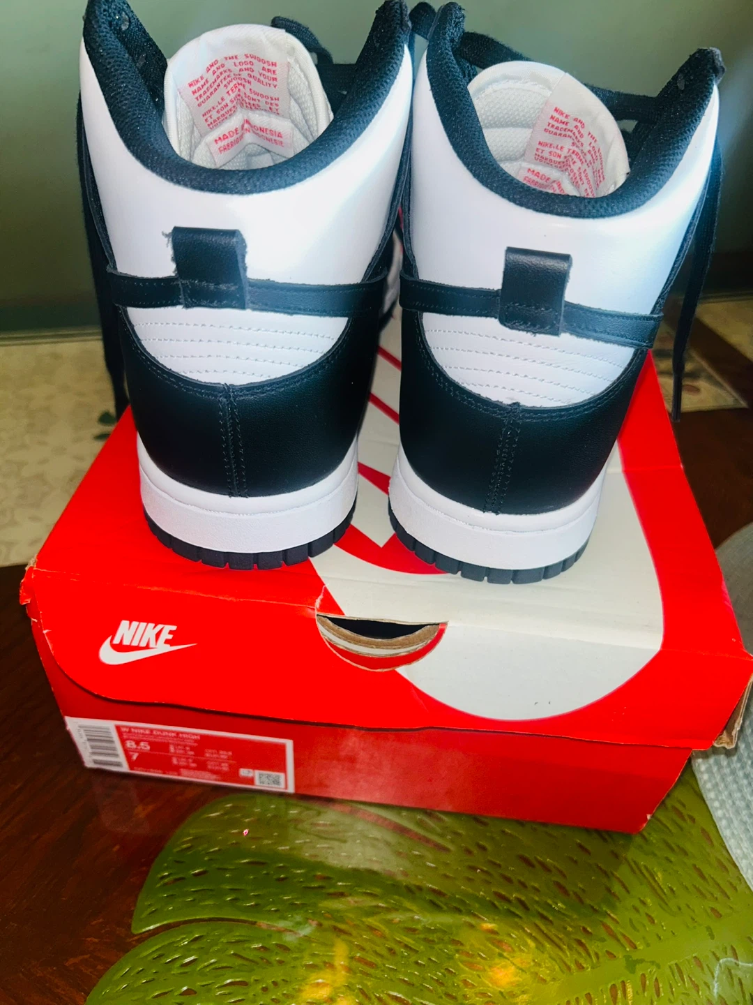 Nike Dunk High 'Panda' Sneakers - photo 2
