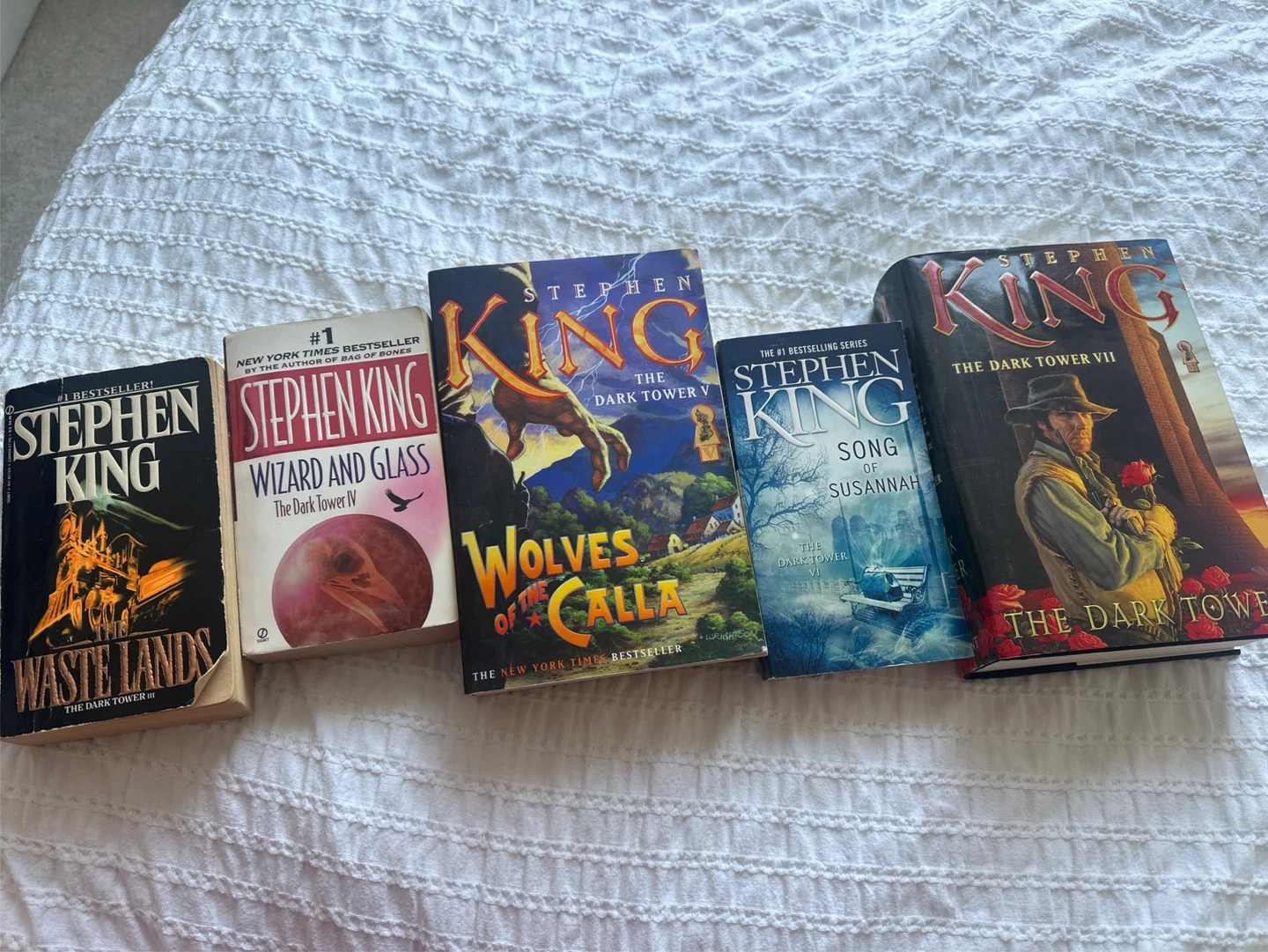 Stephen King, books III - VII Dark Tower Series Books