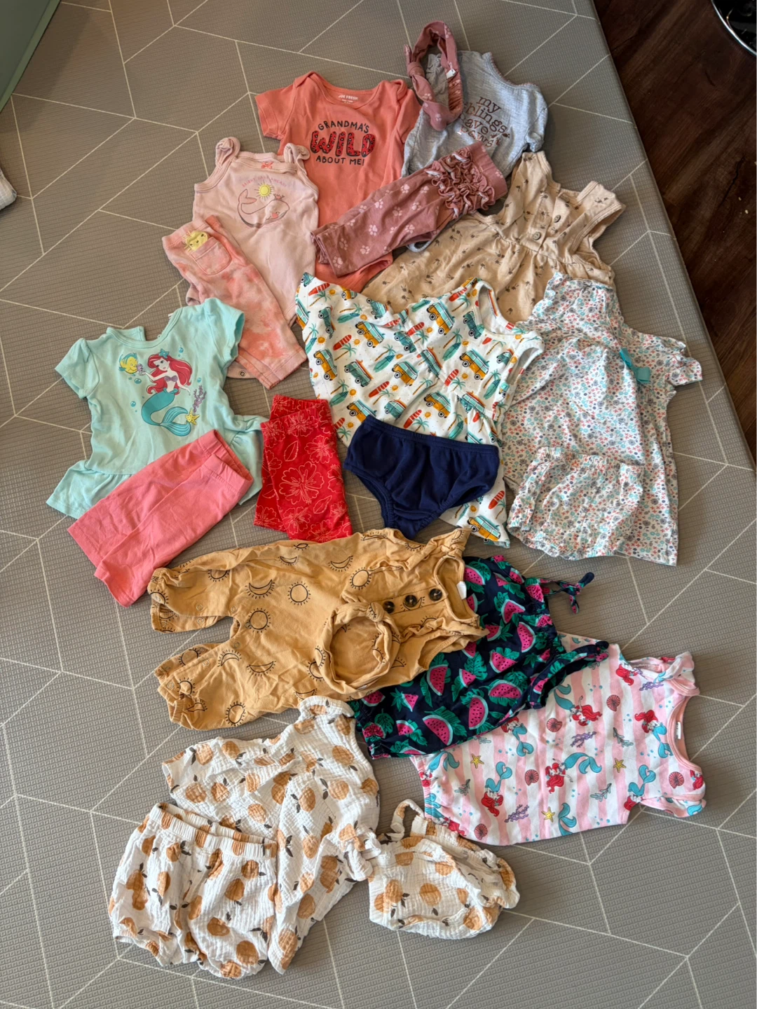 $15 Bundle summer Clothes 3-6mo