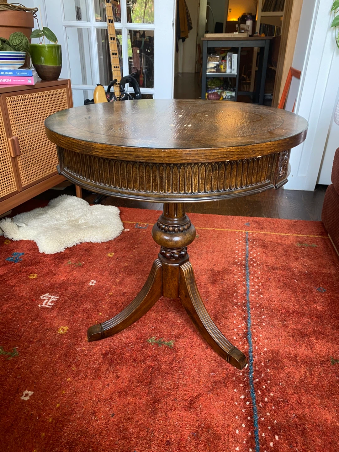 Wooden Accent Table