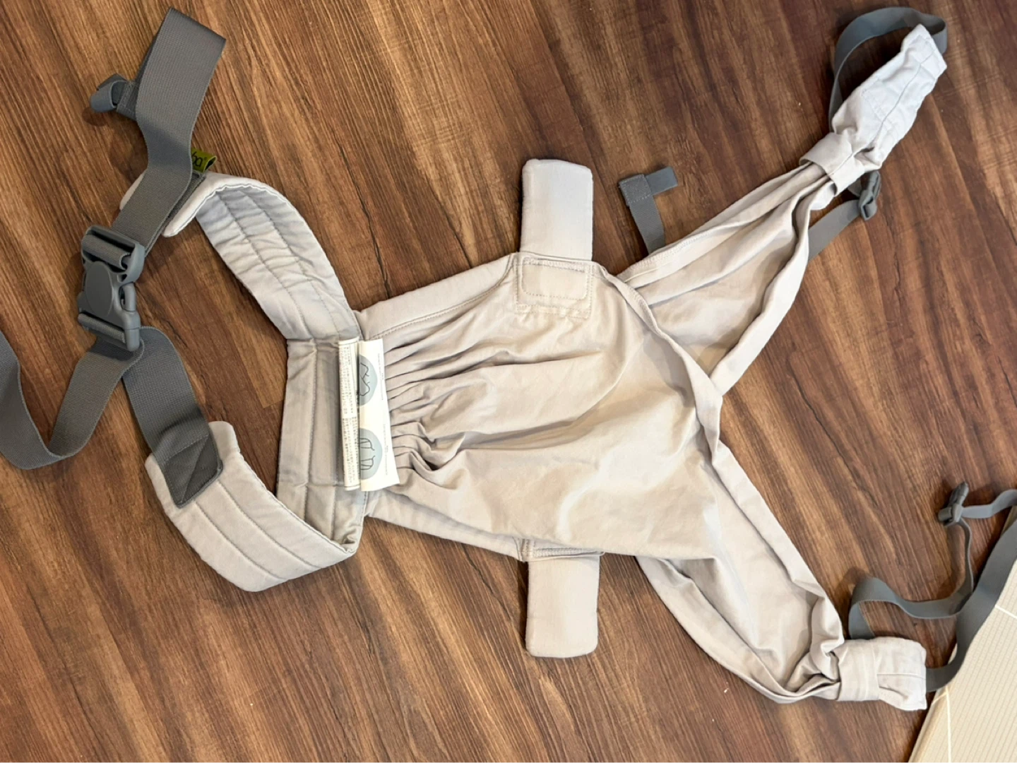 Boba Baby Wrap Carrier - Light Grey - photo 4