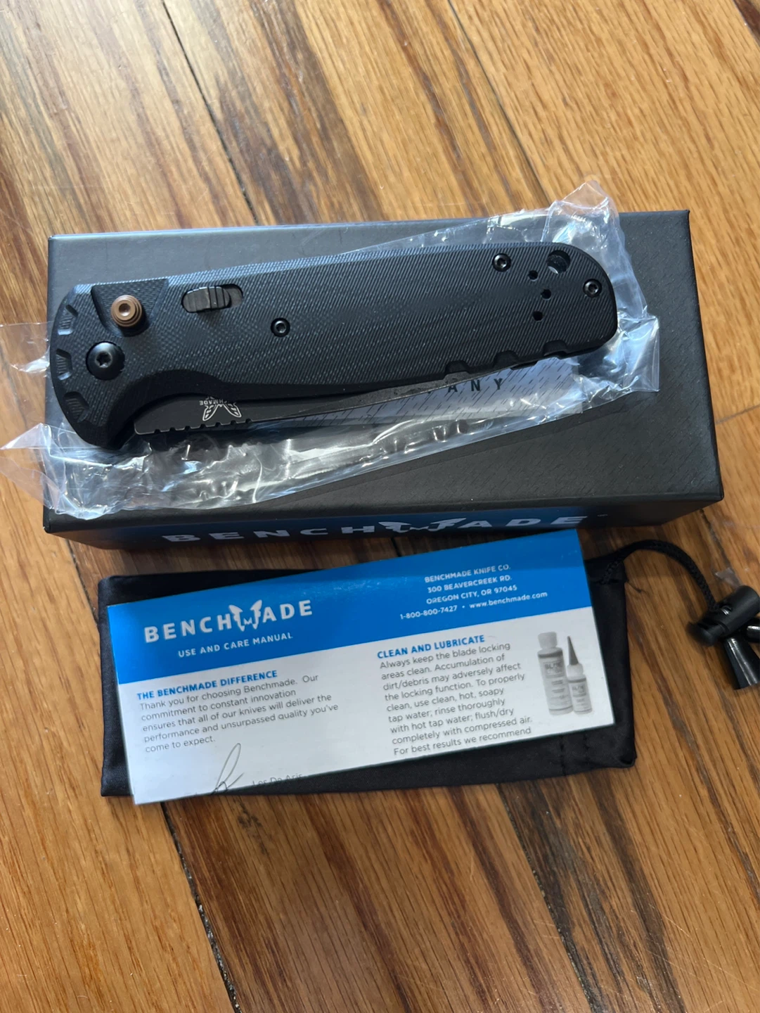 Benchmade 560BK-1901 Bailout Folding Knife - photo 2