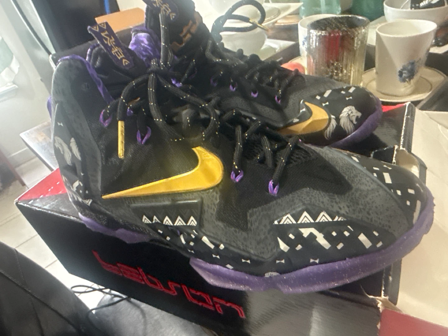 Nike LeBron XI BHM Basketball Shoes - photo 3